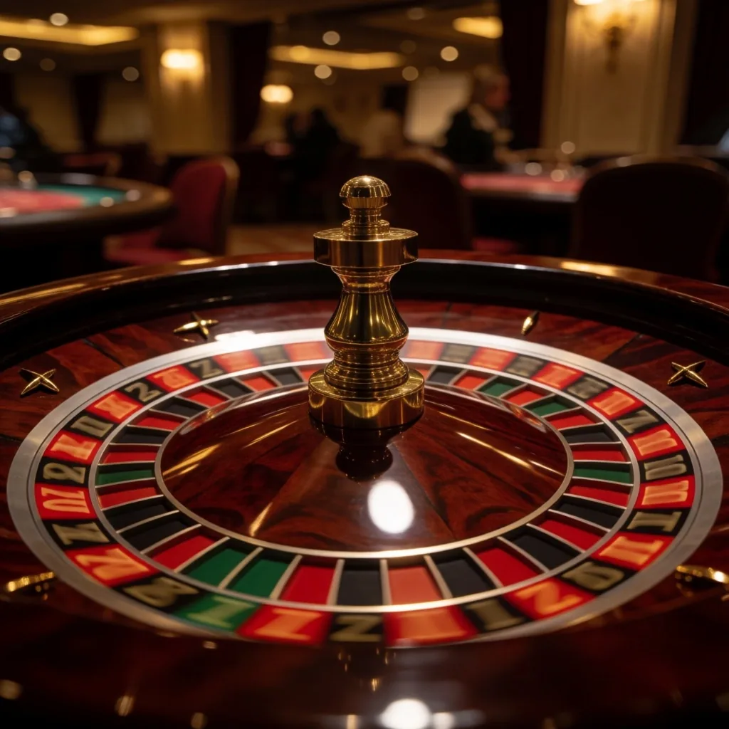 Casino table felt at Alderwick House Auckland